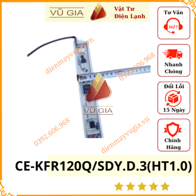 Hiển thị điều khiển dàn lạnh Midea 17222500002640 / CE-KFR120Q/SDY.D.3(HT1.0) / IDU MQ4A-48HWAN1