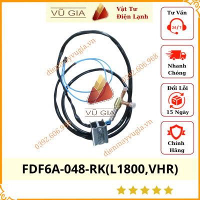 Thân van điện từ 1 ngả Midea 15500205000010 / FDF6A-048-RK(L1800,VHR) / VX