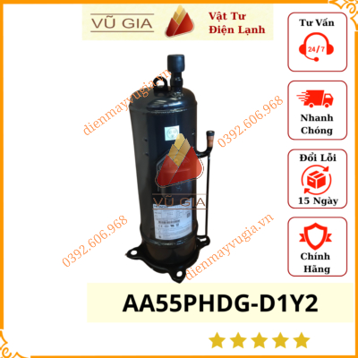 Máy nén biến tần DC Midea 11102020000186 / AA55PHDG-D1Y2 / VX