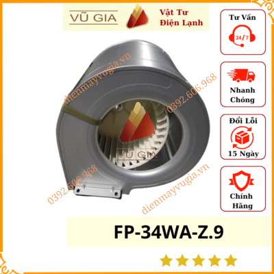 Cánh quạt ly tâm Midea 12226200000306 / FP-34WA-Z.9 / FCU MKT3-600G30