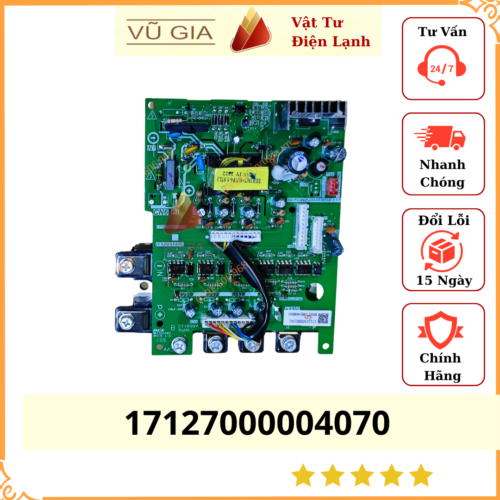 Bảng mạch biến tần máy nén Midea 17127000004070 / ME-POWER-50A(IR341).2(SH)/  V4+K