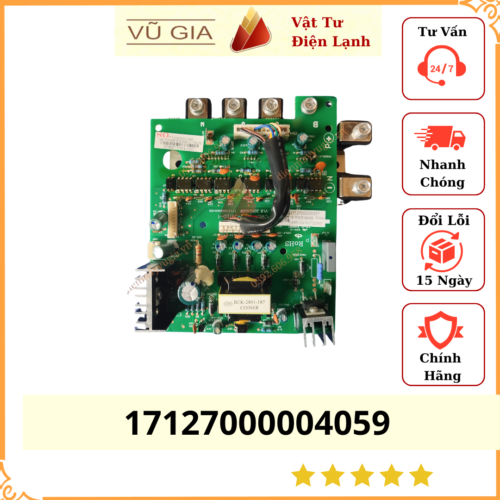 Bảng mạch biến tần máy nén Midea  17127000004059 / ME-POWER-50A(IR341).1(SH) /  V4+K