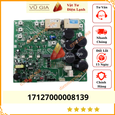 Bảng mạch Midea 17127000008139  /  INVERTER-INF(SHUNT_R)-(53) / VRF VC