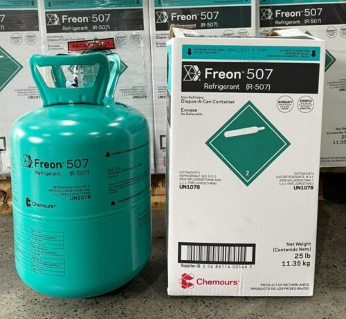 Gas Lạnh R507 Chemours Freon EU (Hà Lan) Bình 11.35Kg